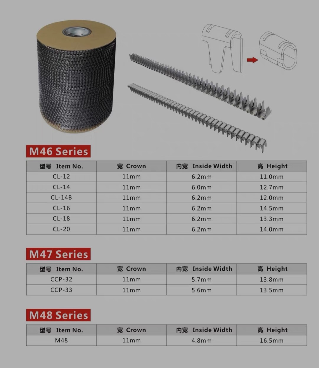 M46 Mattress Clips product reference image